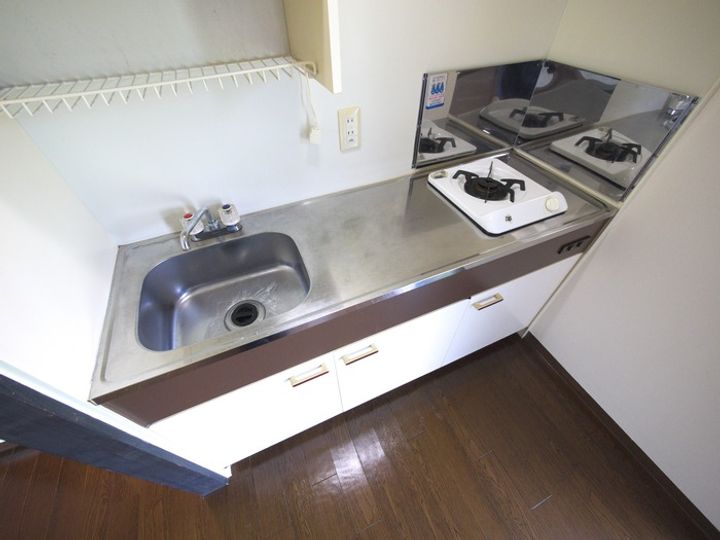 京都府京都市左京区松ケ崎堂ノ上町(マンション)の賃貸物件のキッチン