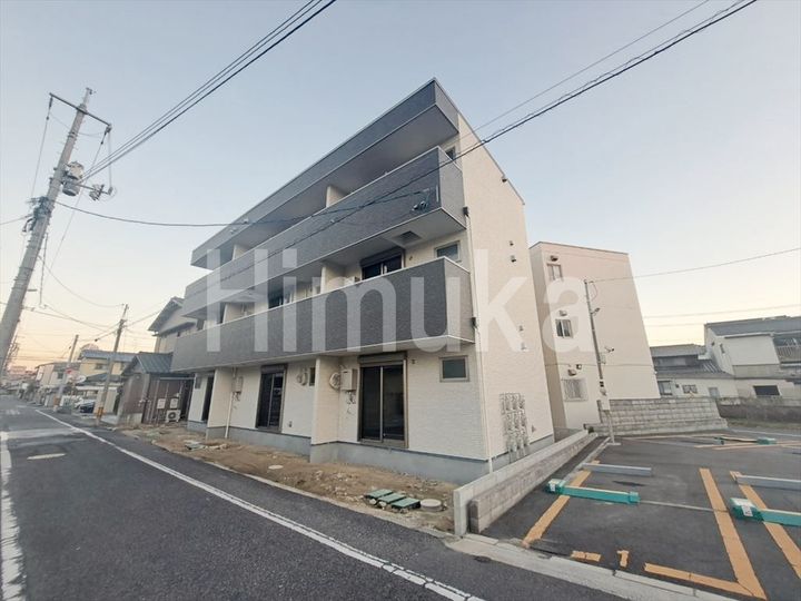 岡山県岡山市北区下伊福1(アパート)の賃貸物件の外観