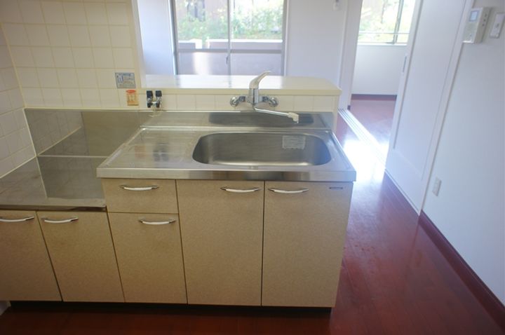 鹿児島県鹿児島市谷山中央2(マンション)の賃貸物件のキッチン