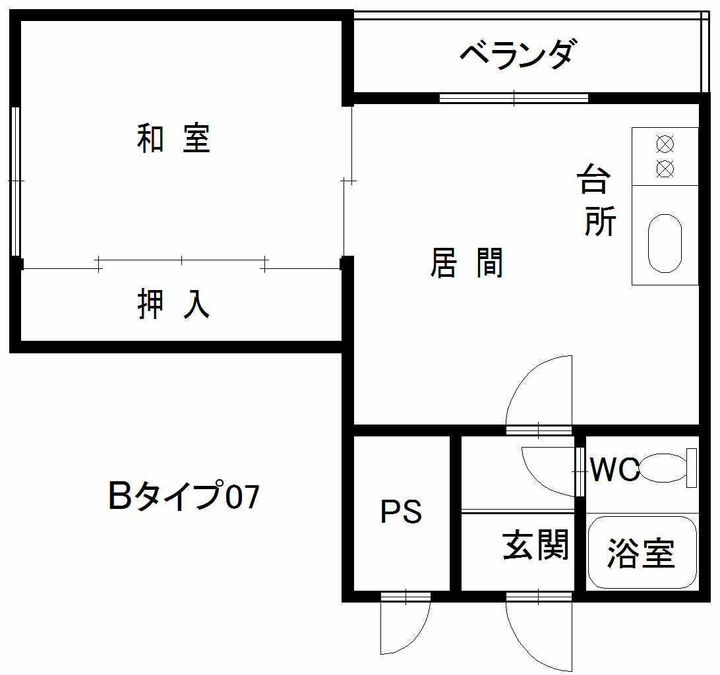 佐藤ハイツの間取り