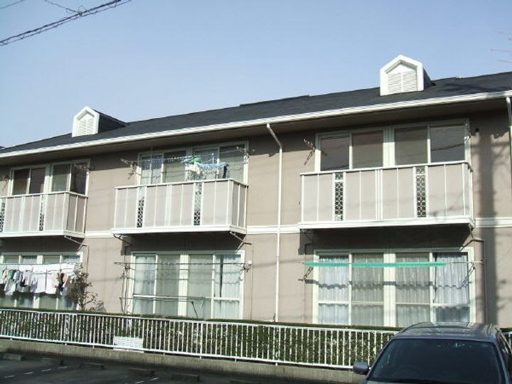 パ-クサイドハヤシ B棟の外観