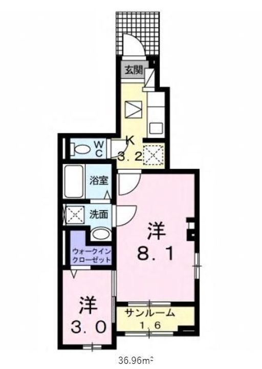 シュトラールの間取り
