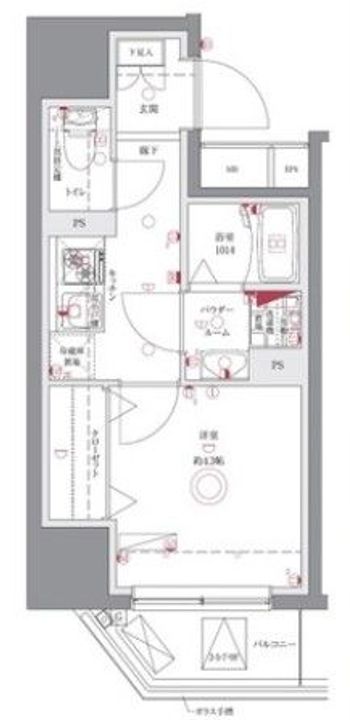 AZEST武蔵小杉の間取り