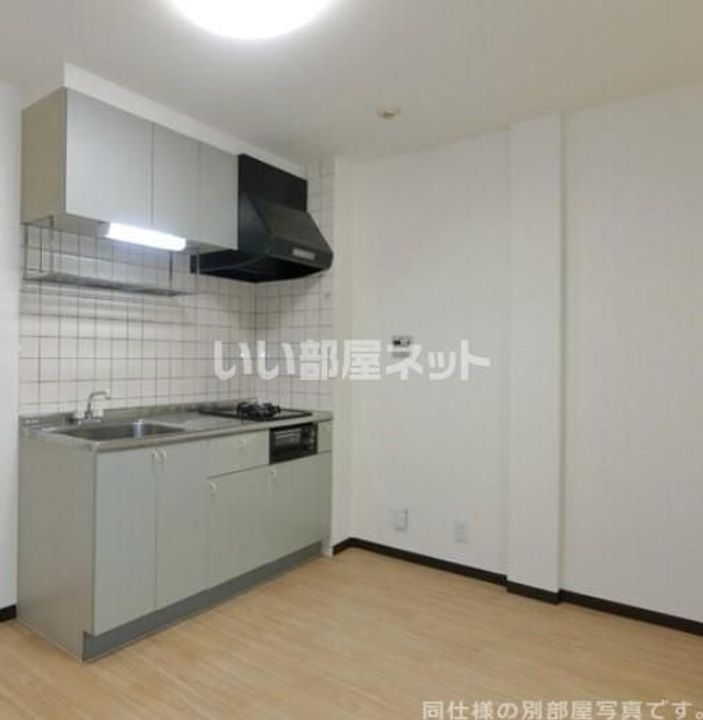 フォブール勅使A棟のキッチン