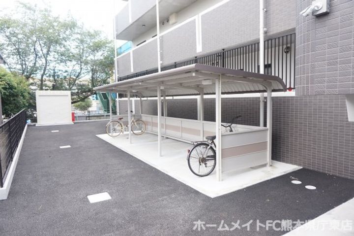 熊本県熊本市東区戸島西6(アパート)の賃貸物件の地図