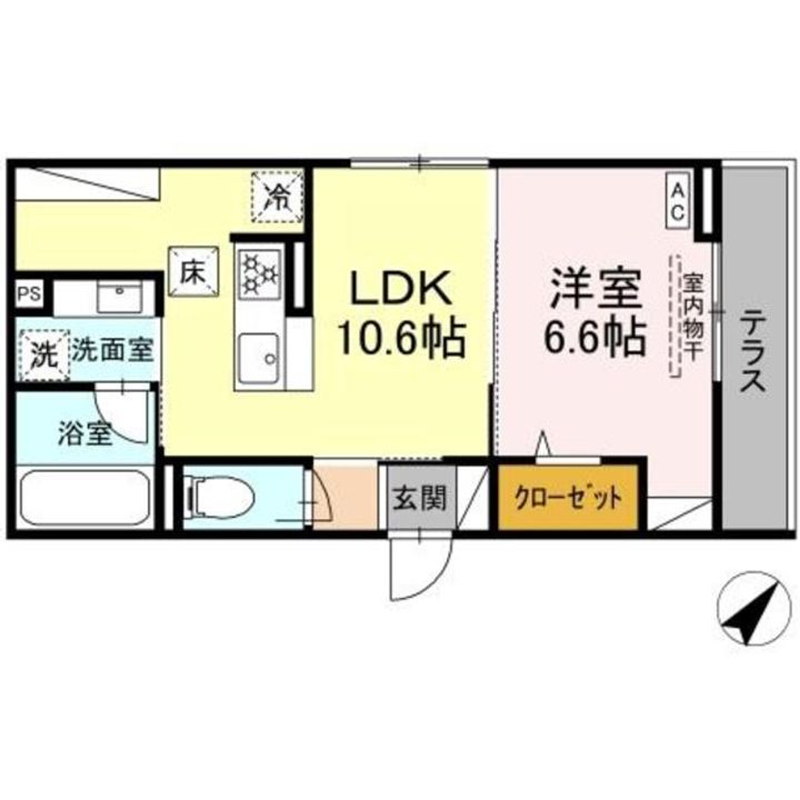 リエージュの間取り