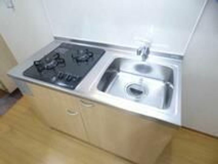 千葉県千葉市中央区長洲2(アパート)の賃貸物件のキッチン