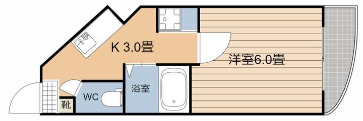 めまさビルの間取り