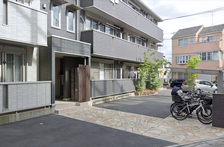 ラフィネ宿河原の地図