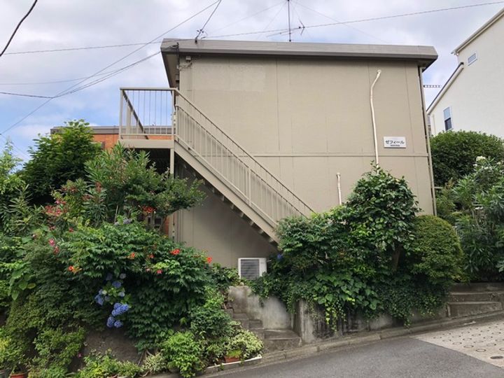 神奈川県横浜市港北区篠原東1(アパート)の賃貸物件の地図