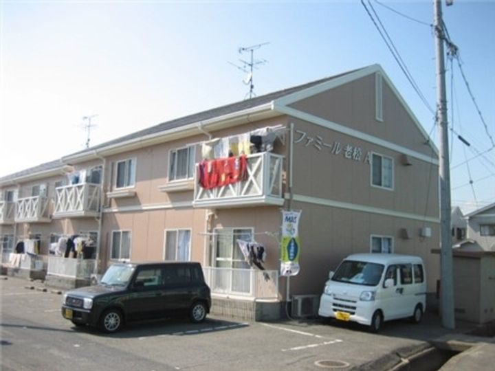 岡山県倉敷市老松町5(アパート)の賃貸物件の外観