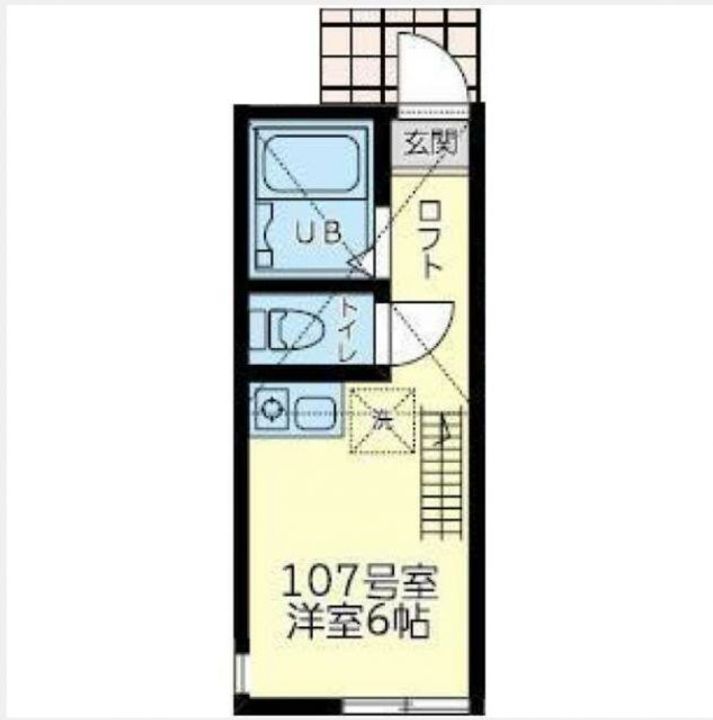 ユナイト新子安サンマルタンの間取り