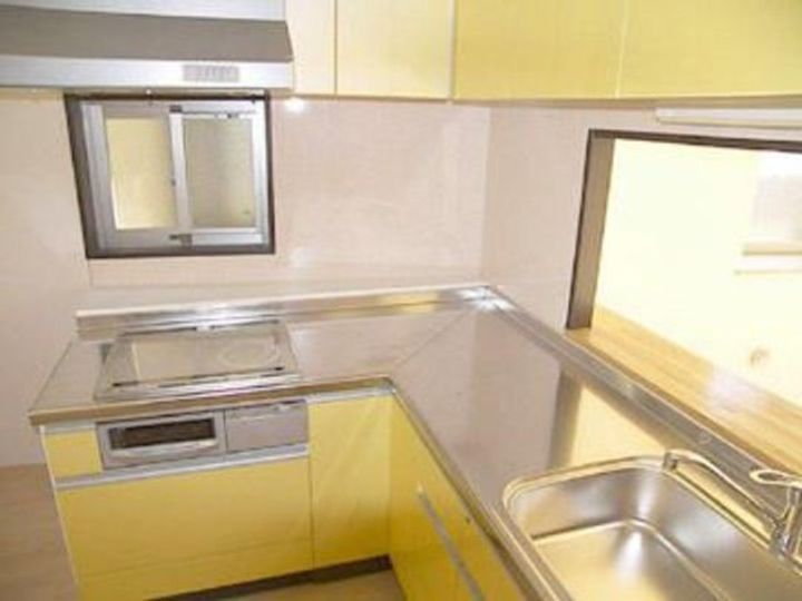 クール・ドゥ・サンセールのキッチン