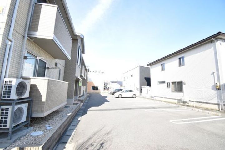 新潟県新潟市中央区親松(アパート)の賃貸物件の地図