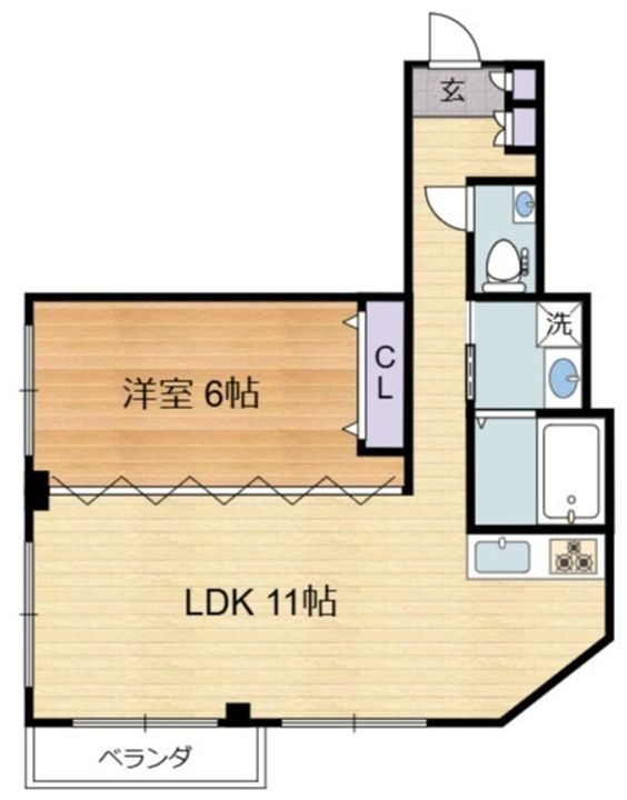 チェリーブロッサムの間取り