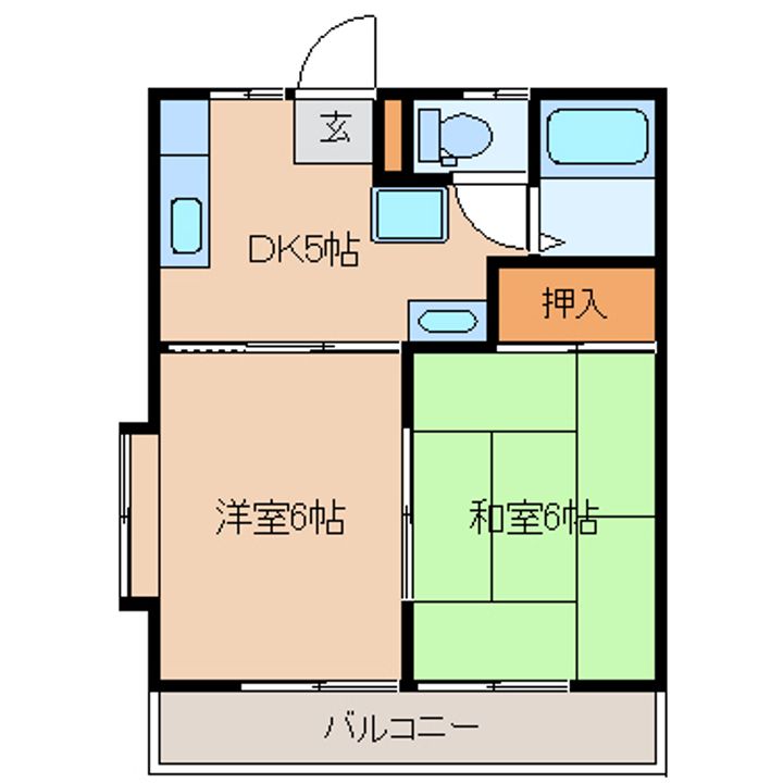 泉ハウスIIIの間取り