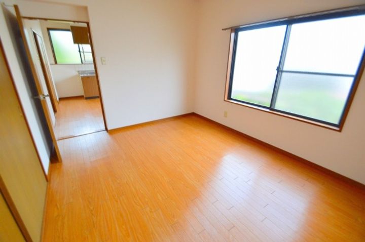 工谷マンションの居間