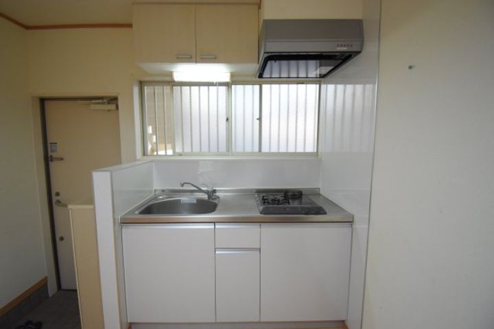神奈川県川崎市中原区上小田中1(アパート)の賃貸物件のキッチン