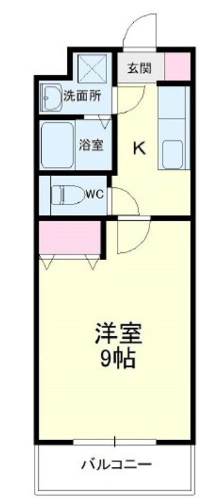 静岡県浜松市中央区助信町(マンション)の賃貸物件の間取り