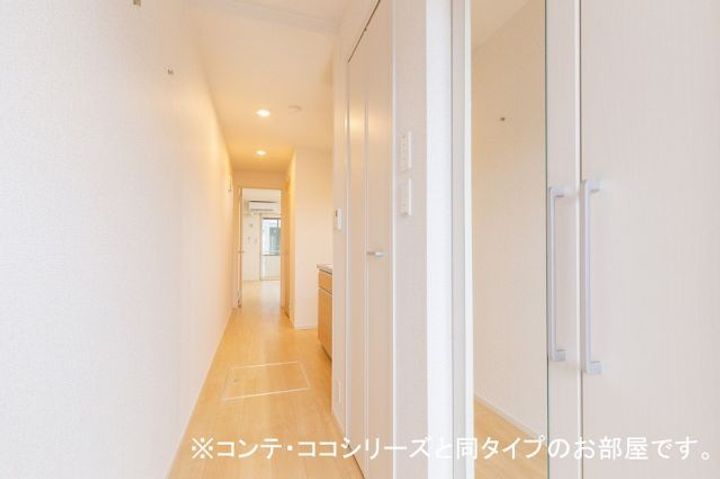 栃木県宇都宮市雀の宮6(アパート)の賃貸物件の玄関