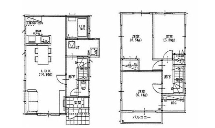 埼玉県熊谷市円光2(一戸建)の賃貸物件の間取り