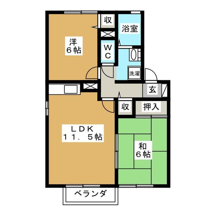 ル ポローニアの間取り