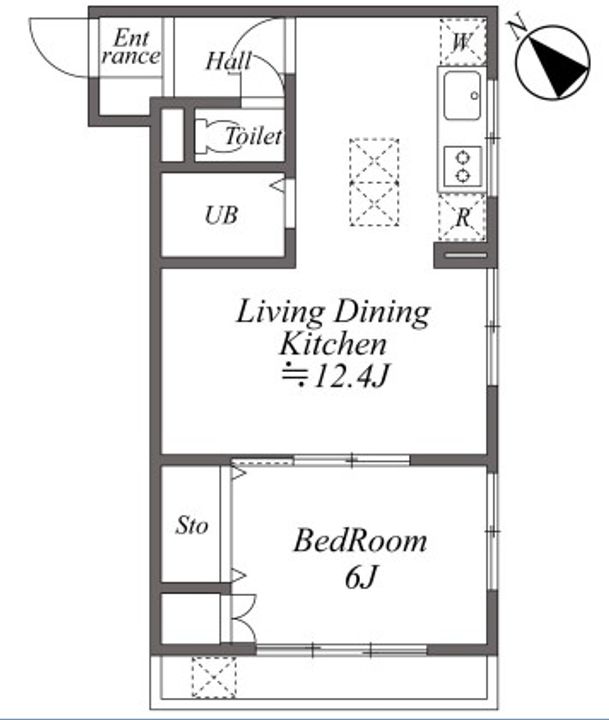 ユーコート東長崎の間取り