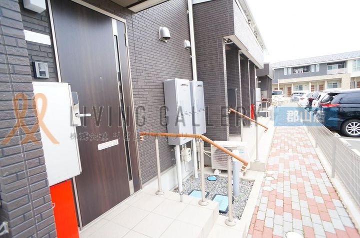 福島県郡山市大槻町字古屋敷(アパート)の賃貸物件の地図