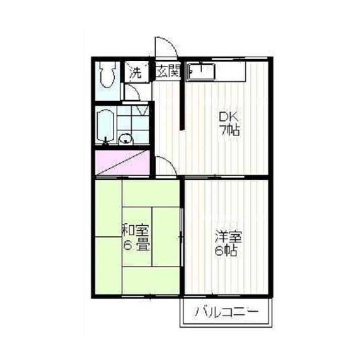 シティ・21の間取り