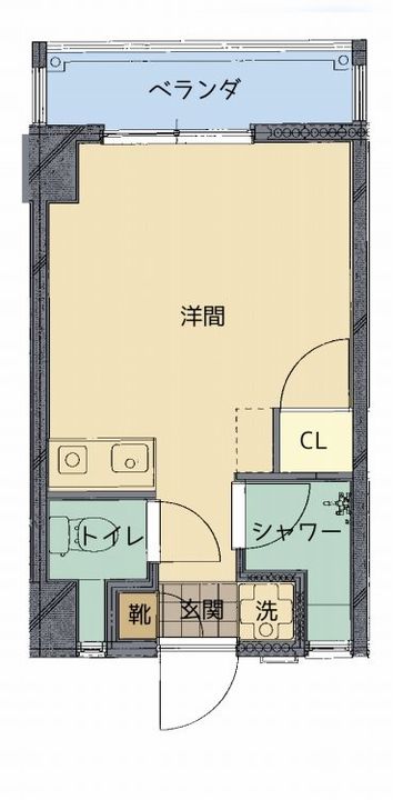 トーマス仲西の間取り