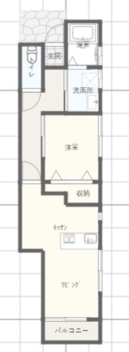 CocoaHouse Kの間取り