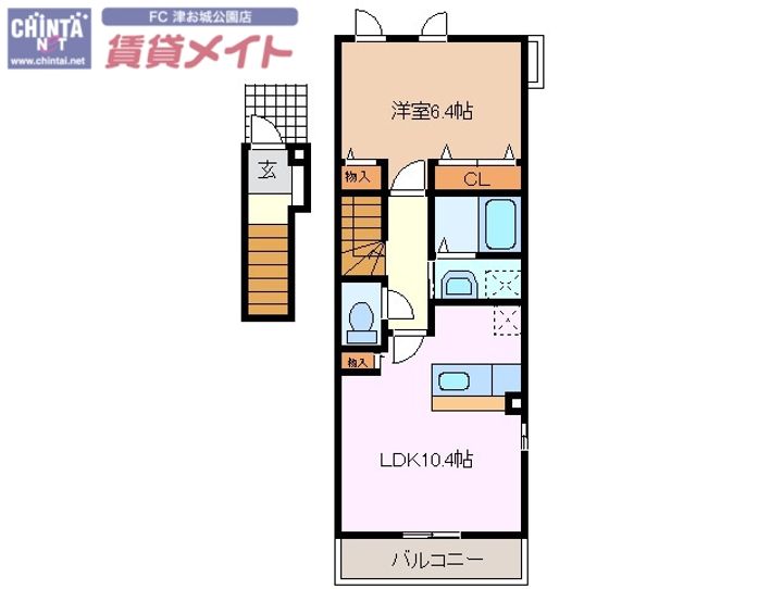 ナリッシュの間取り