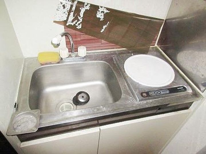 東京都北区上中里1(マンション)の賃貸物件のキッチン