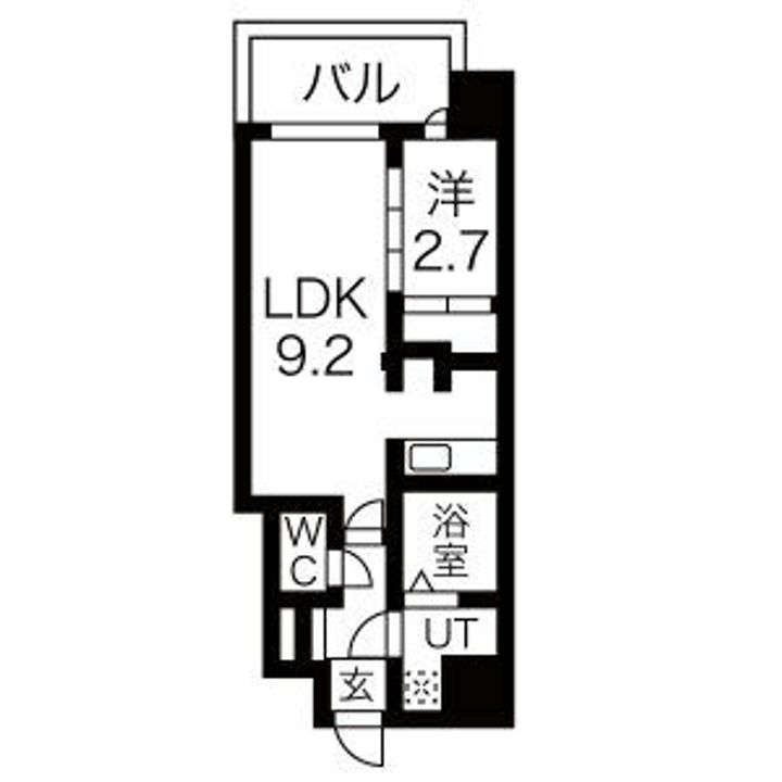 ミラージュパレス都島本通の間取り