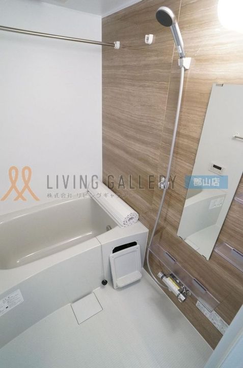 福島県郡山市田村町徳定字下河原(アパート)の賃貸物件の風呂