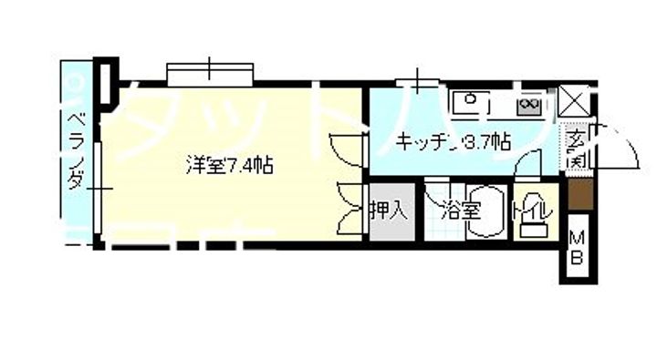 トレンティーノの間取り