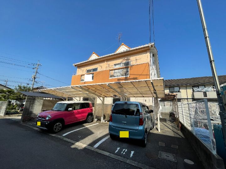 岡山県倉敷市福島(アパート)の賃貸物件の外観