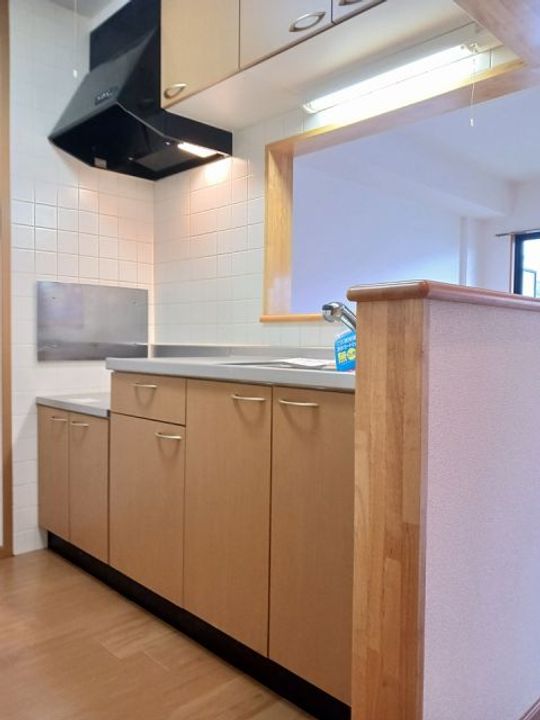 群馬県桐生市広沢町2(マンション)の賃貸物件のキッチン