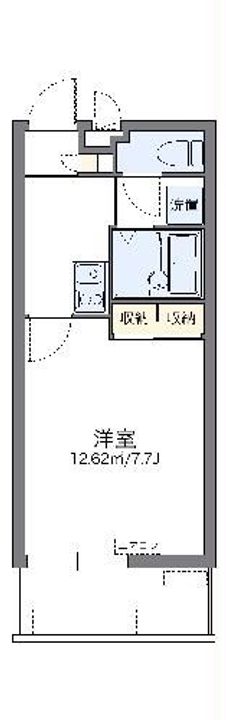 レオパレスOhanaの間取り