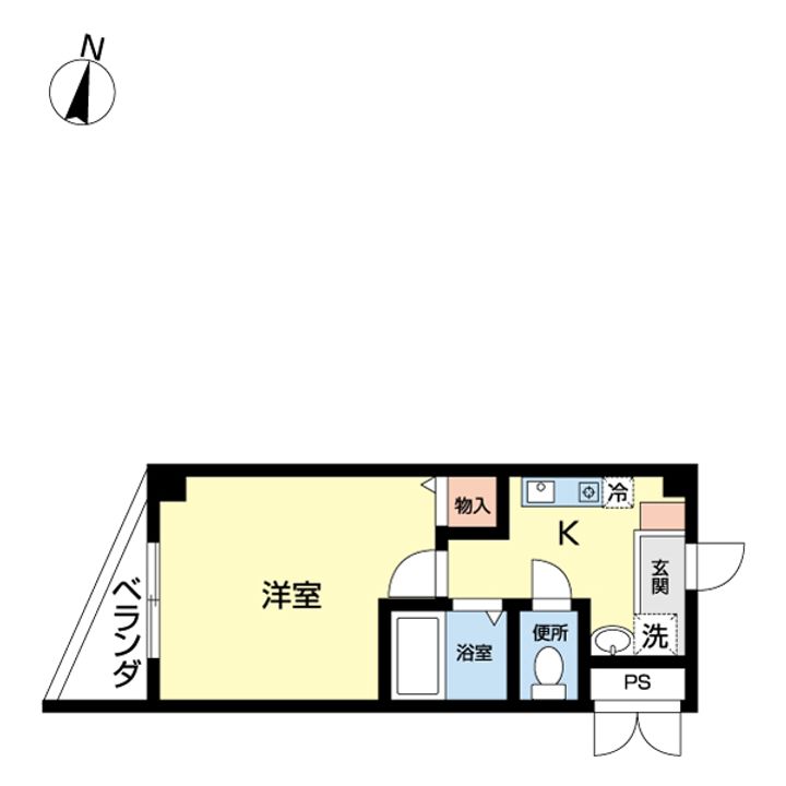 スカーラ津田沼の間取り