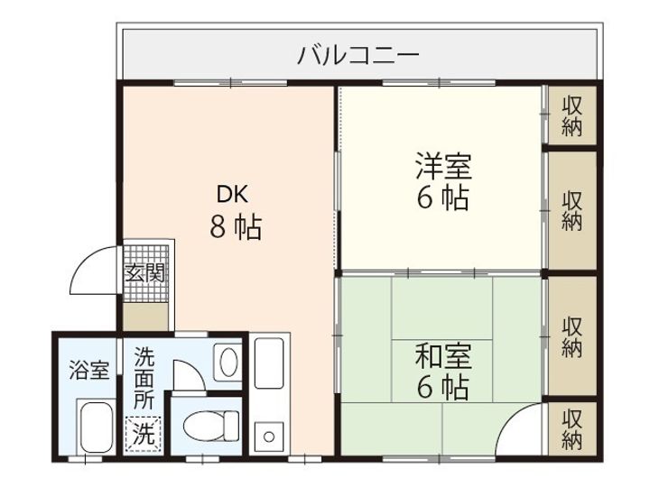 パークハイム翠町の間取り