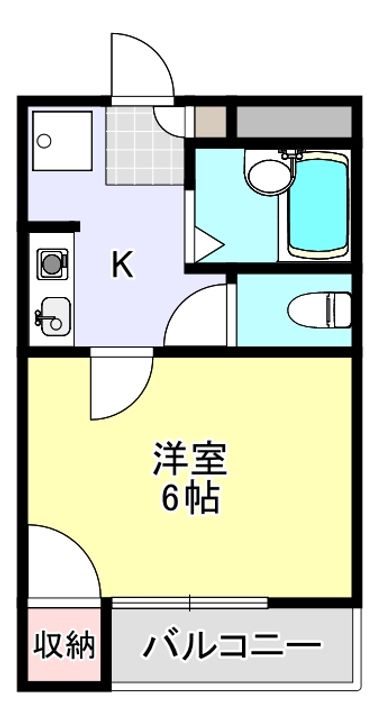 セイラBOX東貝沢Aの間取り
