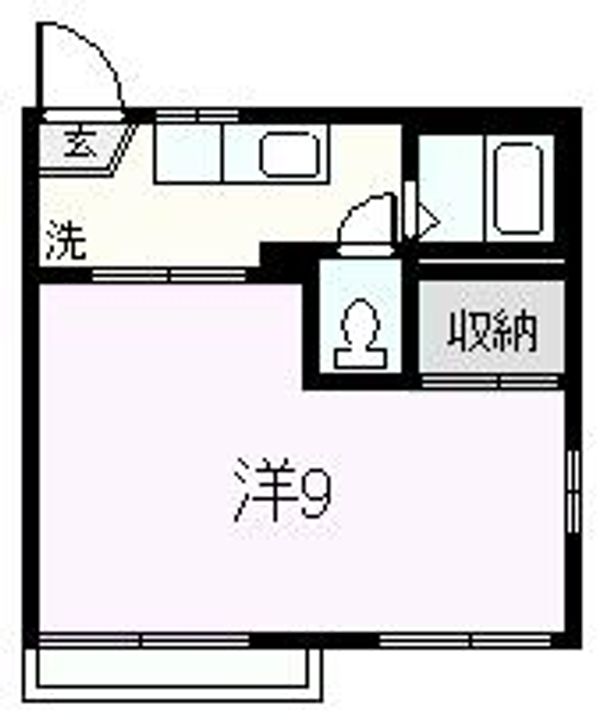 茨城県稲敷郡阿見町中央3(アパート)の賃貸物件の間取り