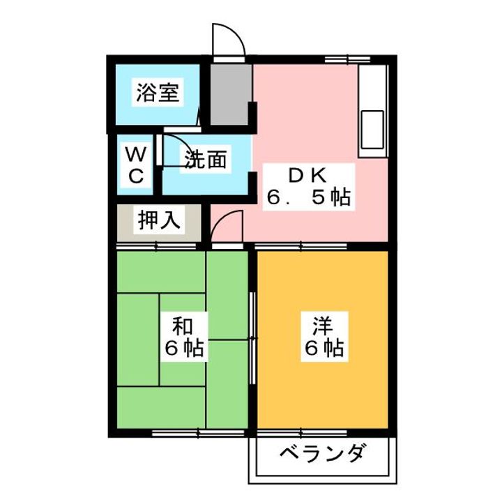 エルストハイムの間取り
