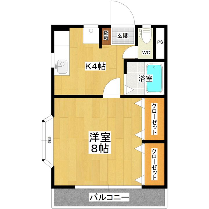 若建ビルの間取り