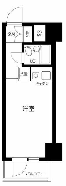 GSプラザ桜木町駅前の間取り