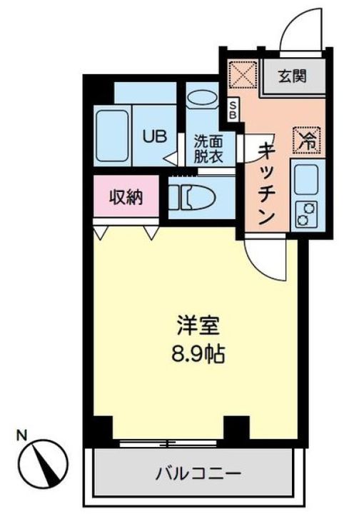 マイメゾン市川の間取り