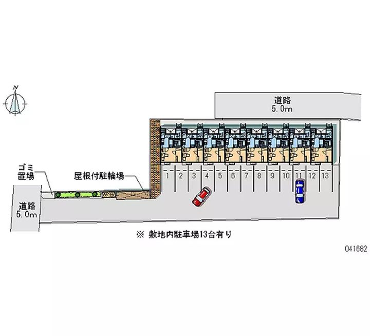 レオネクストエスペランサ八幡の地図