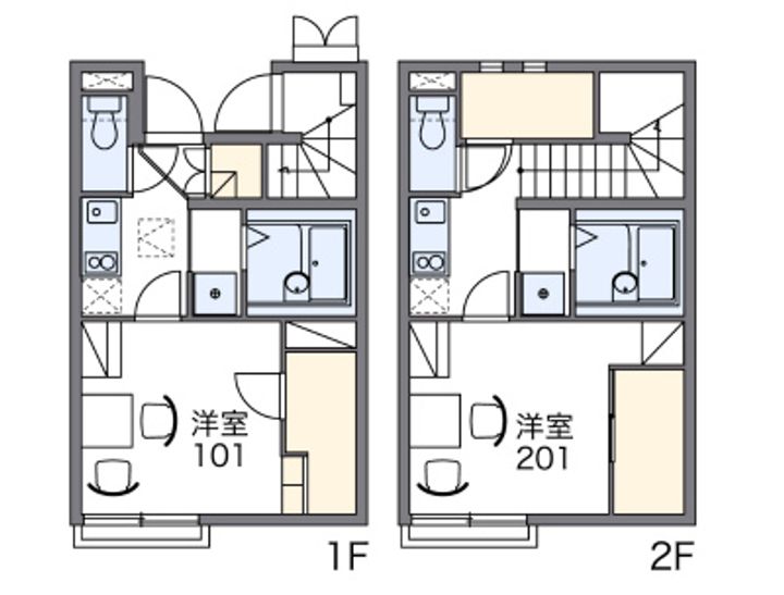 レオネクストエスペランサ八幡の間取り
