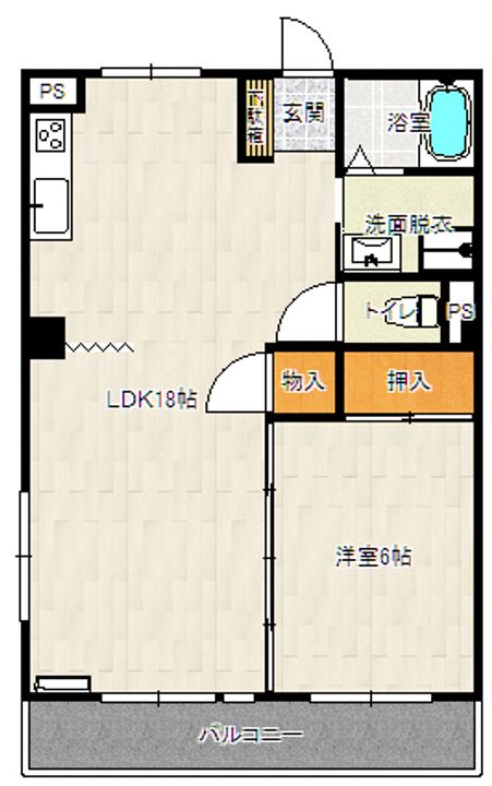 都城第2パークマンションの間取り